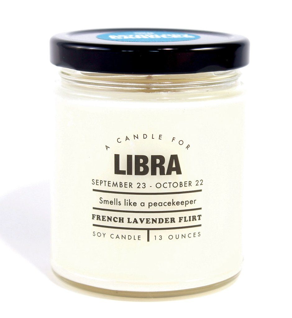 WHISKEY RIVER CO - Astrology Candles Eight3Five Inc Libra 