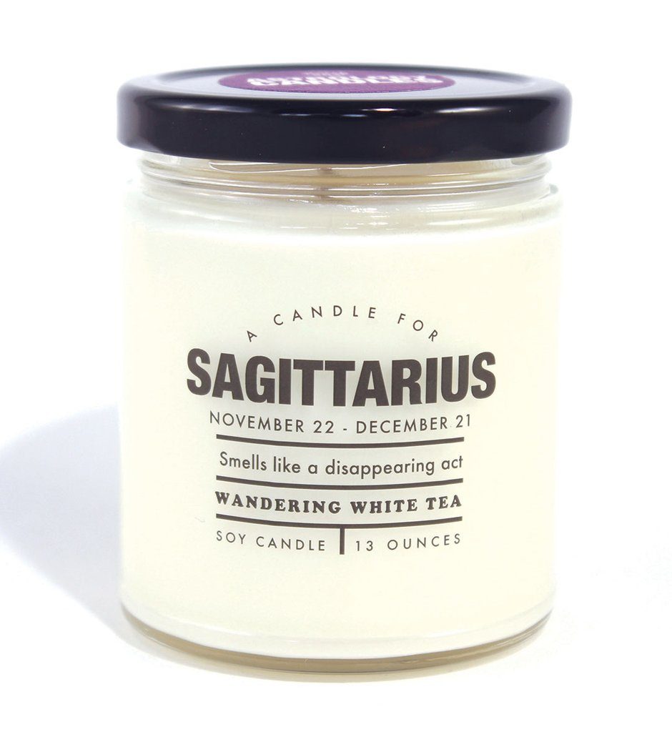 WHISKEY RIVER CO - Astrology Candles Eight3Five Inc Sagittarius 