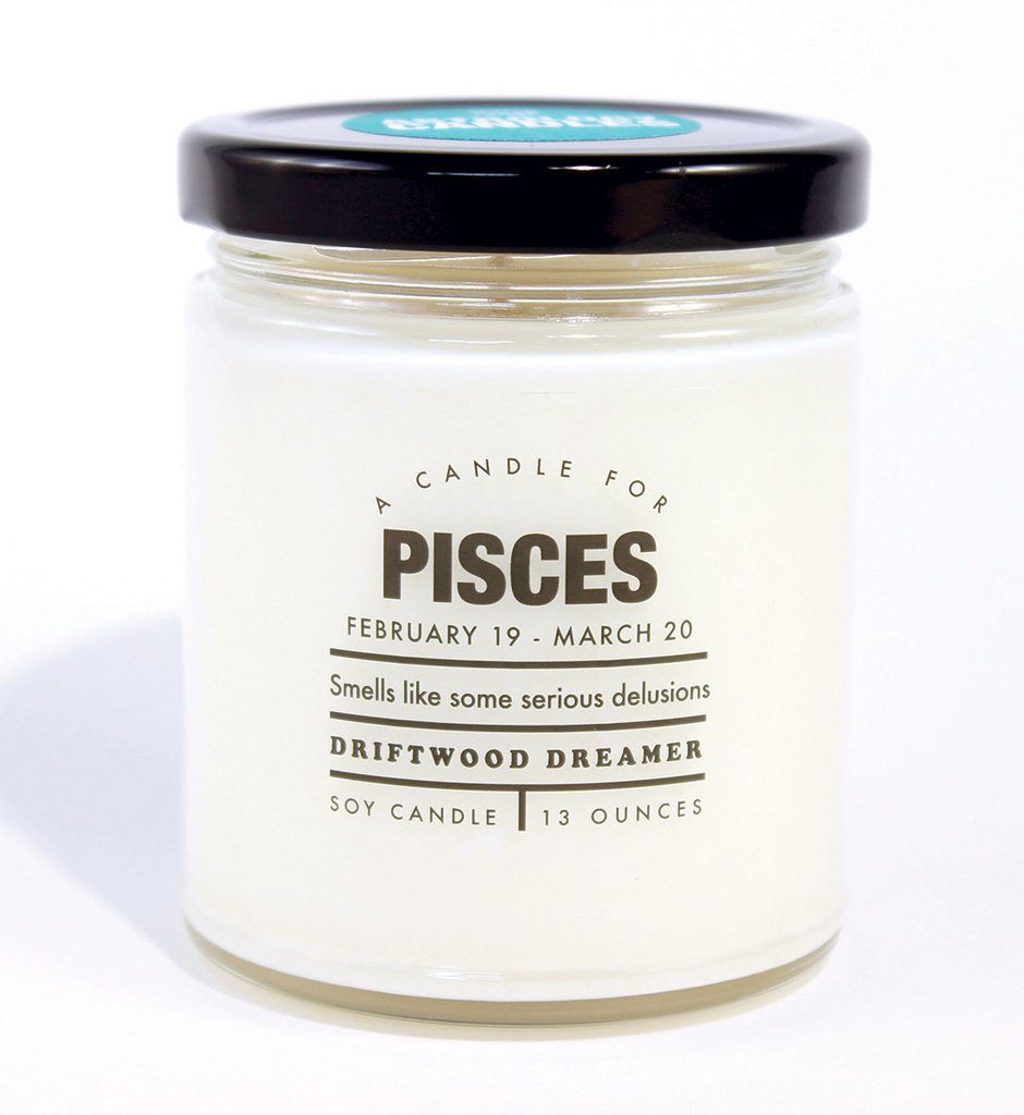 WHISKEY RIVER CO - Astrology Candles Eight3Five Inc Pisces 