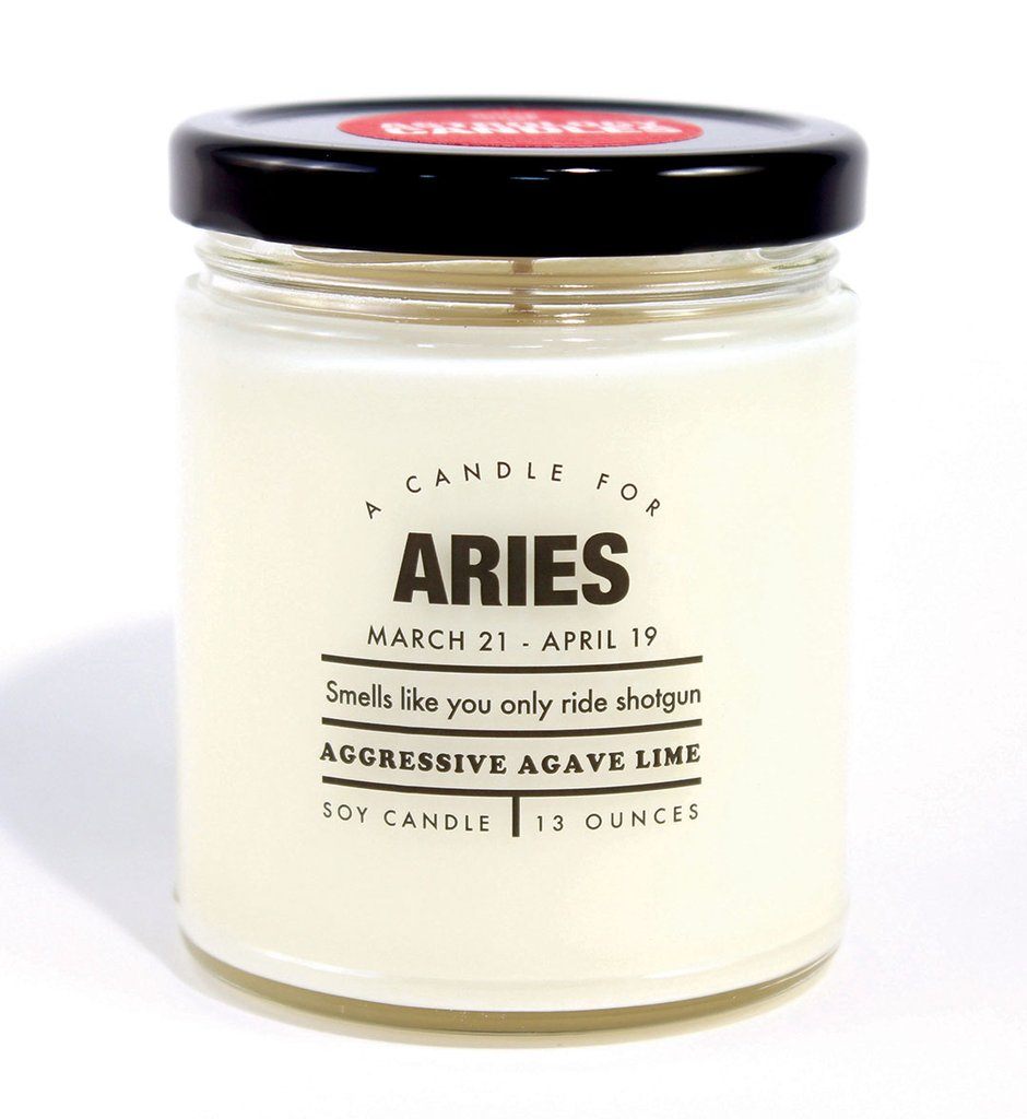WHISKEY RIVER CO - Astrology Candles Eight3Five Inc Aries 