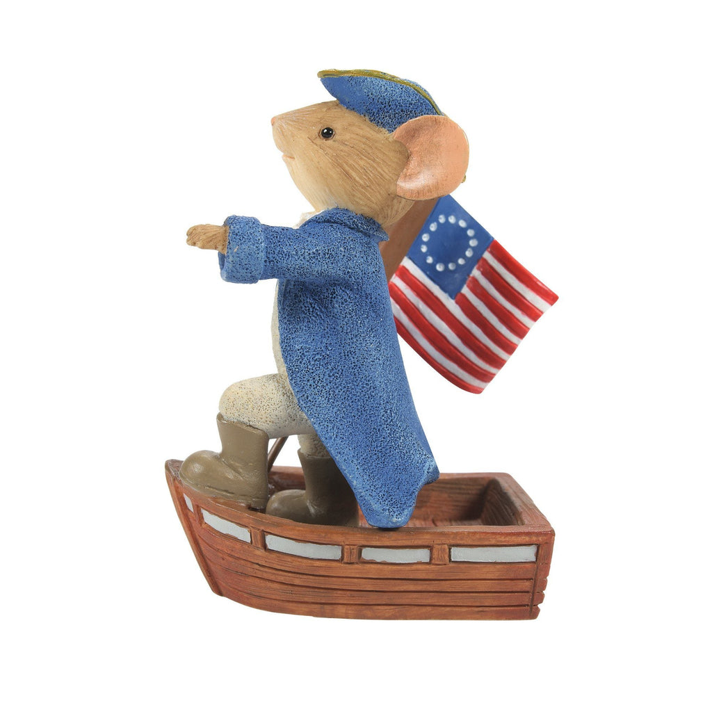TAILS WITH HEART George Washington Mouse Collectible Enesco 