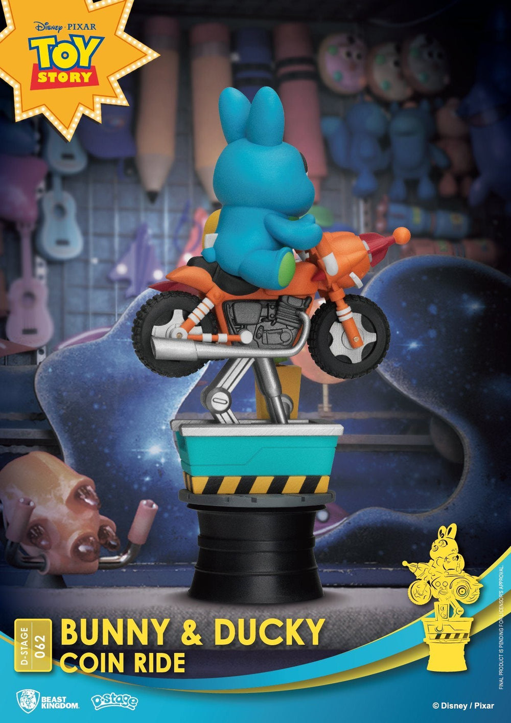 BEAST KINGDOM D-Stage Bunny & Ducky Coin Ride Collectible Ultra Tokyo Connection 