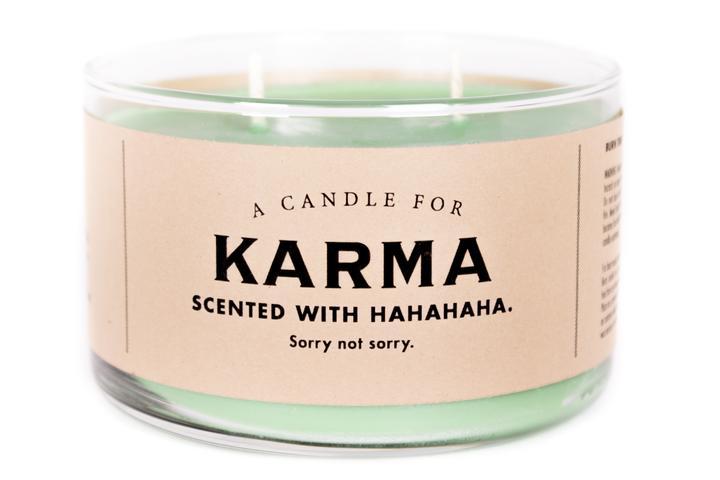 WHISKEY RIVER SOAP CO - Karma Duo Candle Whiskey River Soap Co 