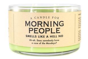 WHISKEY RIVER SOAP CO - Morning People Duo Candle Whiskey River Soap Co 