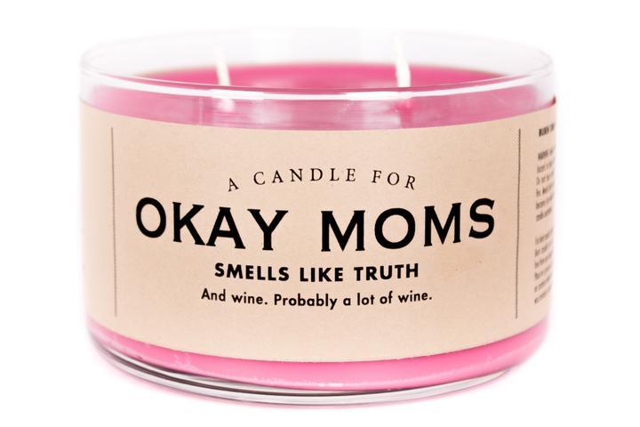 WHISKEY RIVER SOAP CO - Okay Moms Duo Candle Whiskey River Soap Co 