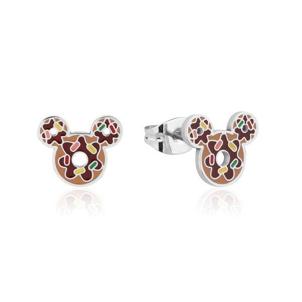 COUTURE KINGDOM Disney Mickey Mouse Donut Enamel Stud Earrings Jewelry Couture Kingdom 
