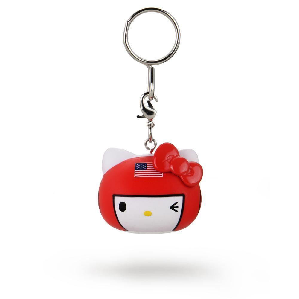 SANRIO Hello Kitty Team USA Keychain Blind Box kidrobot 