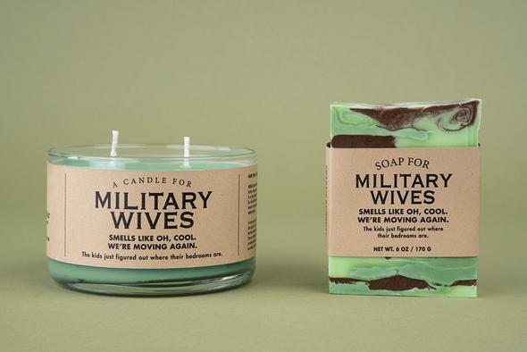 WHISKEY RIVER SOAP CO - Military Wives Duo Candle Whiskey River Soap Co 