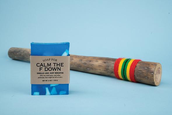 WHISKEY RIVER SOAP CO - Calm The F Down Duo Candle Whiskey River Soap Co 