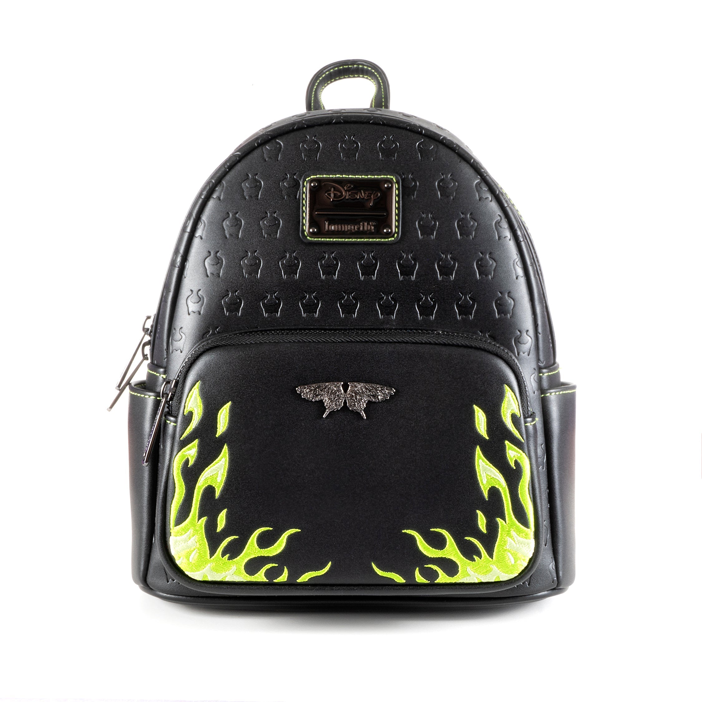 Loungefly+Disney+Maleficent+Faux+Leather+Mini+Backpack+Standard