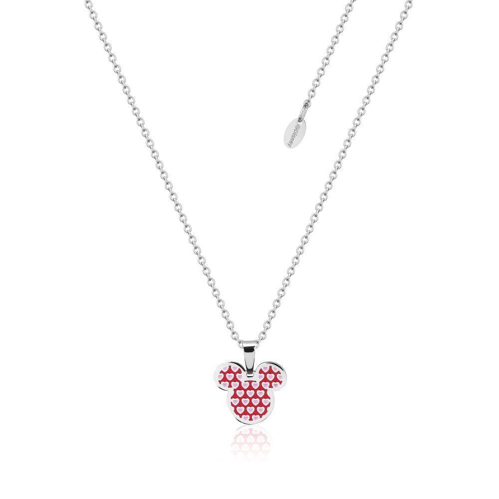 COUTURE KINGDOM x Disney Mickey Love Hearts Enamel Necklace Necklace Couture Kingdom 