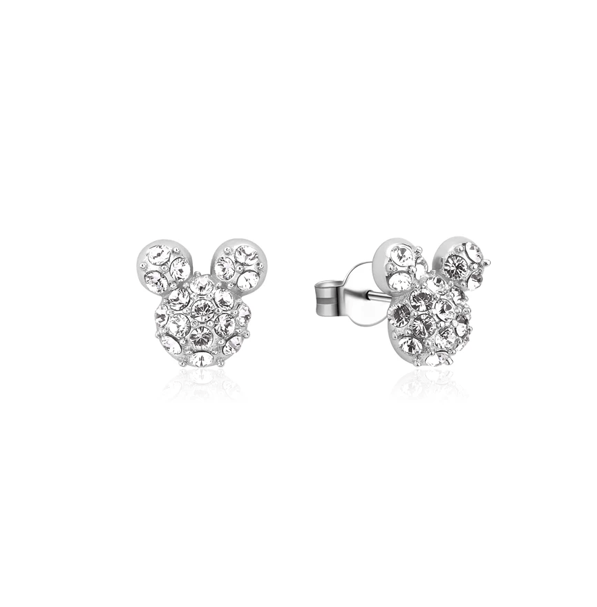 COUTURE KINGDOM x Disney Mickey Mouse Crystal Stud Earrings Earrings Couture Kingdom 