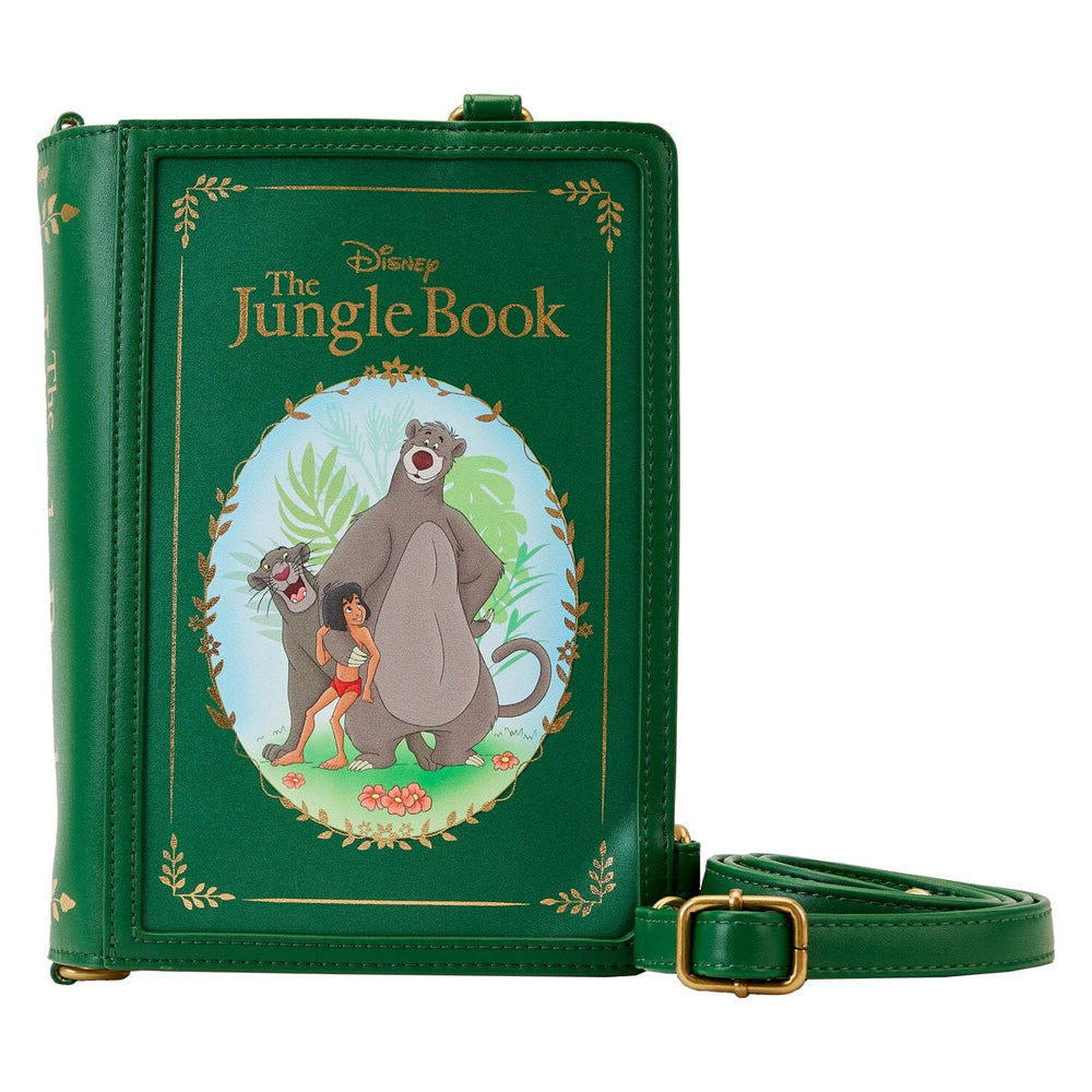 LOUNGEFLY The Jungle Book Convertible Crossbody Bag Backpack Loungefly 