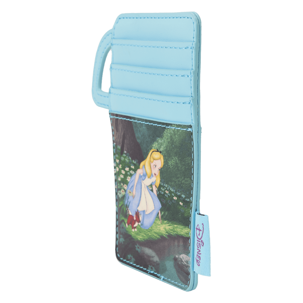 LOUNGEFLY Alice in Wonderland Classic Movie Card Holder crossbody bag Loungefly 