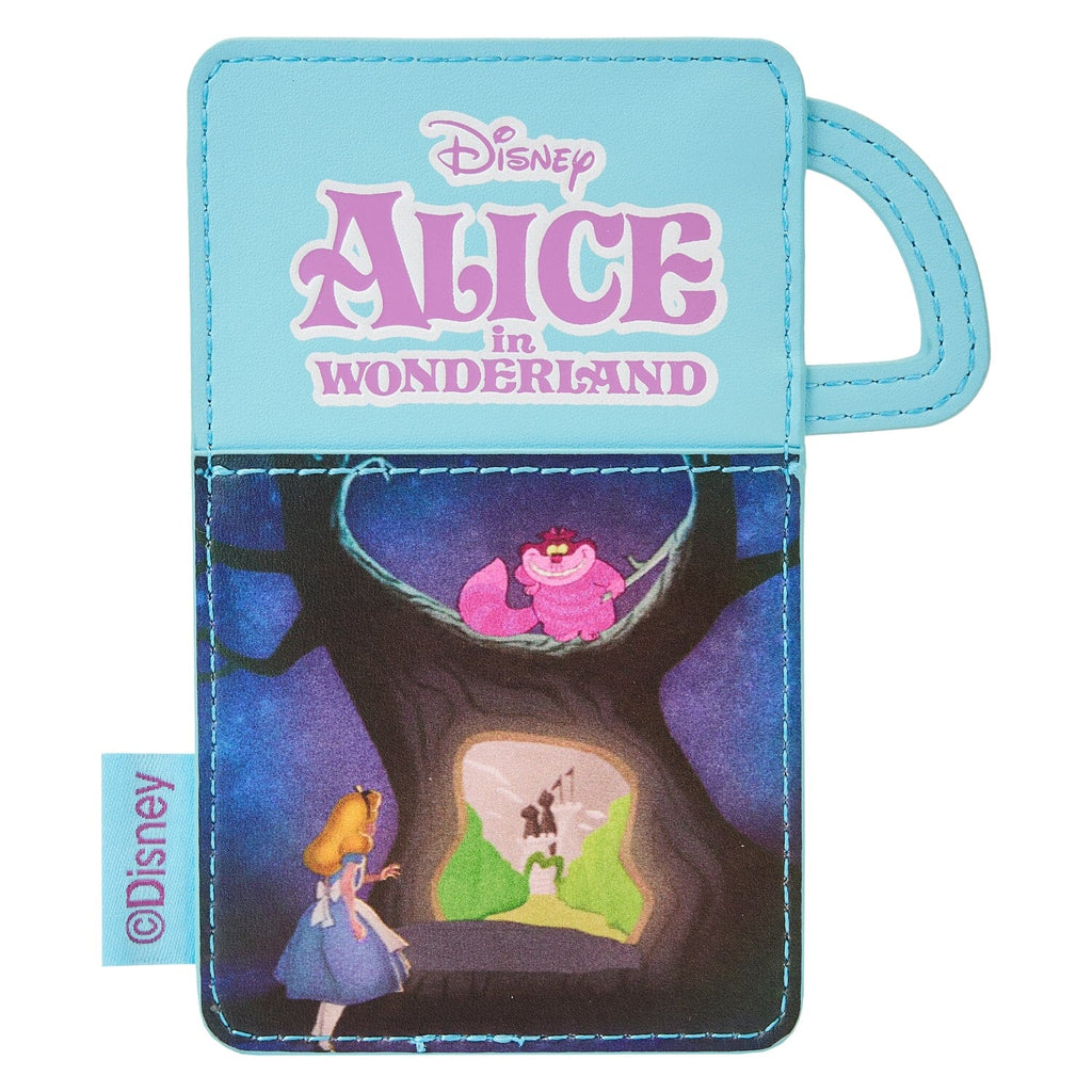 LOUNGEFLY Alice in Wonderland Classic Movie Card Holder crossbody bag Loungefly 